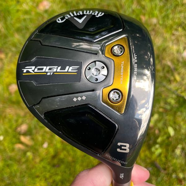 Callaway Rogue ST Triple Diamond tour issue fairway wood
